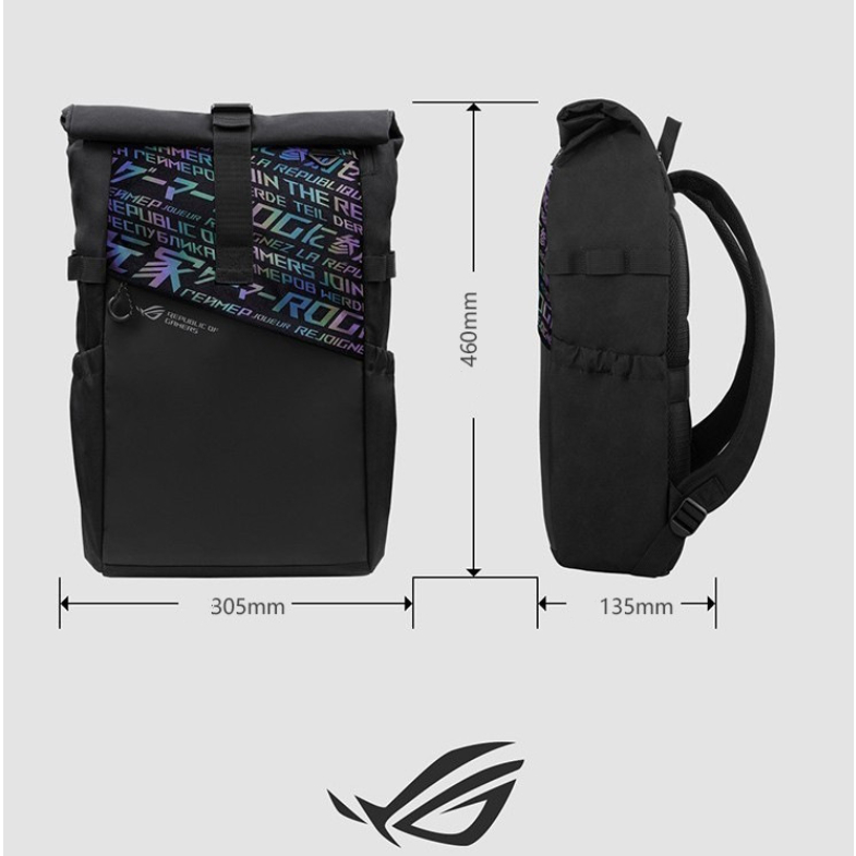 กระเป๋าเป้ ASUS กระเป๋าแลปทอป ROG BP4701 Backpack 17.3