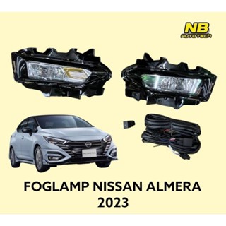 ไฟตัดหมอก สปอร์ตไลท์ Nissan Almera 2023 2024 Foglamp NISSAN ALMERA LED