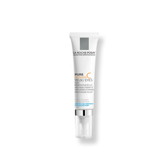 La Roche-Posay Redermic [C] Eye Anti-aging ครีมลดเลือนริ้วรอยรอบดวงตา 15ml.(ครีมทาใต้ตา ครีมบำรุงรอบดวงตา)