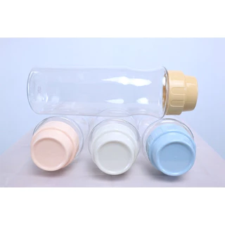ขวดใส่น้ำ กระบอกน้ำ ขนาด 1100 ml. ขวดน้ำพลาสติกทรงกลม