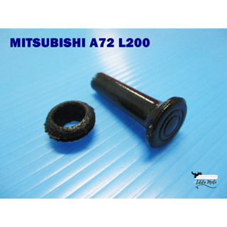 MITSUBISHI LANCER A72 DOOR BUTTON LOCKING COMPLETE SET "BLACK" (32)  // ปุ่มล็อต พร้อม แหวนปุ่มล็อคประตู อย่างดี สีดำ