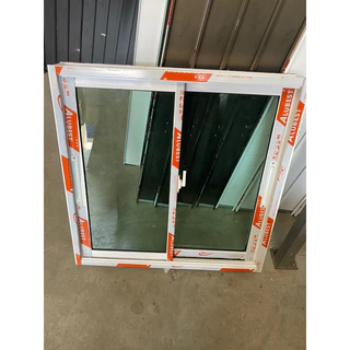 [สินค้ามี รับประกัน!!] หน้าต่างอลูมิเนียมบานเลื่อน 100x120 หน้าต่างบานเลื่อนรวมวงกบ