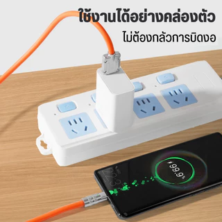 สายชาร์จเร็ว 120W Micro USB สายเคเบิลชาร์จเร็ว สายชาร์จ ยาว 2-13 เมตร ชาร์จไว 6A สำหรับโทรศัพท์มือถือ Android