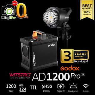 ผ่อน 0%** Godox Flash AD1200Pro TTL HSS 1200W Bowen Mount - รับประกันศูนย์ GodoxThailand 3ปี ( AD1200 Pro )