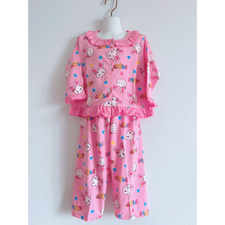 💖ชุดนอนเด็ก​ 1-4ขวบ แขนยาวขายาว ​ผ้ายืดคอตตอน