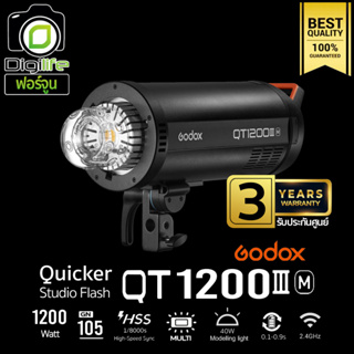 Godox Flash QT1200III M 1200W Bowen Mount - รับประกันศูนย์ Godox Thailand 3ปี ( QT1200 III M )