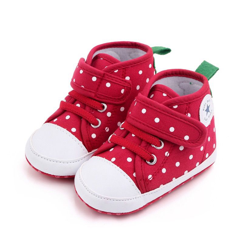 [สินค้าพร้อมส่ง] รองเท้าผ้าใบเด็กหุ้มข้อ รองเท้าเด็กเล็ก วัยหัดเดิน