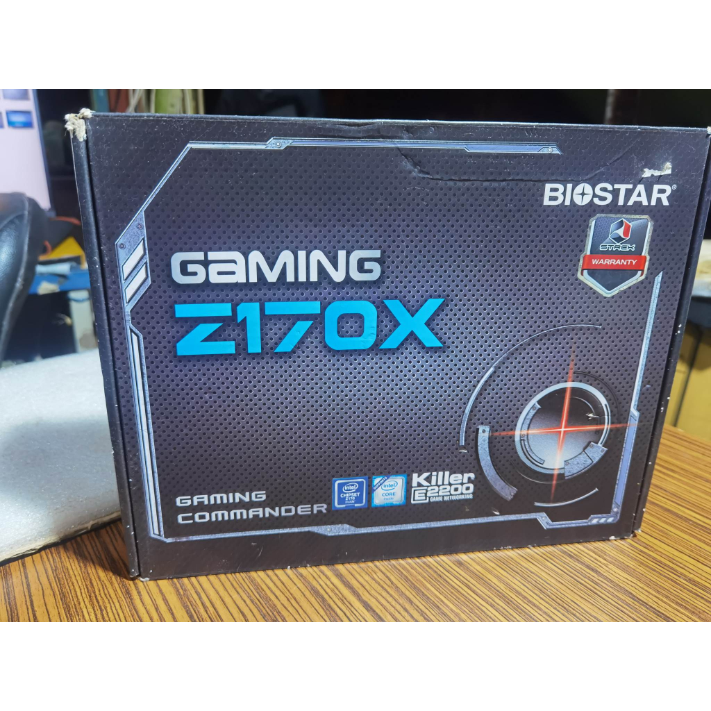 (ร้านค้าในไทย)Biostar  เมนบอร์ดซ็อกเก็ตGAMING Z170X LGA 115ฟ DDR4 ATX พร้อมส่ง