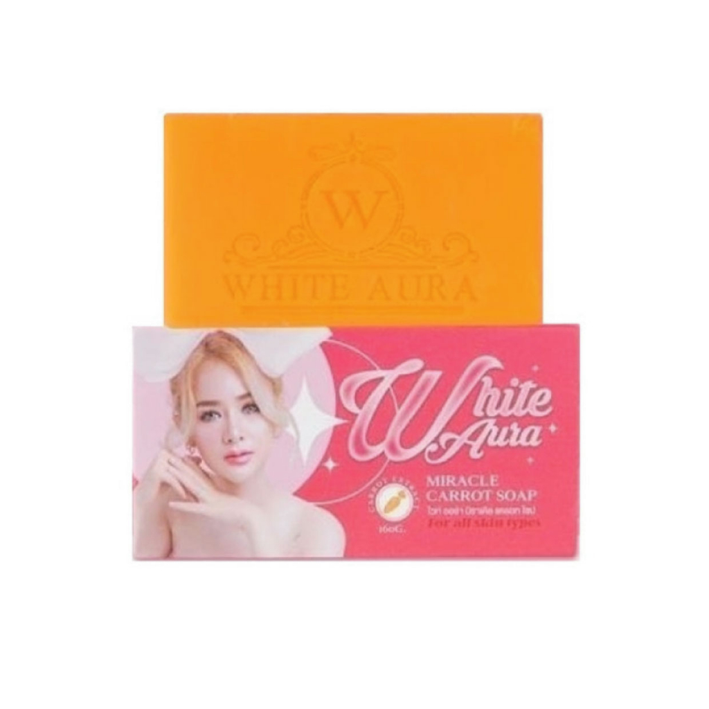 สบู่ไวท์ออร่า White Aura Soap 160g. ไวท์ออร่า