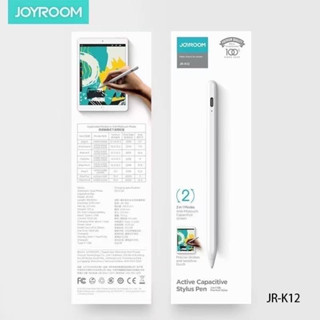 Joyroom ปากกาสไตลัส รุ่น JR-K12 automatic dual-mode capacitive pen รองรับระบบ Android และ iOS/ Window