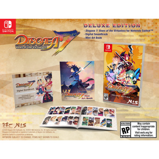 [พร้อมส่ง 3 ตุลาคม 2023] เกมส์ Disgaea 7 Vows of the Virtueless Deluxe Edition แผ่น Nintendo Switch Game