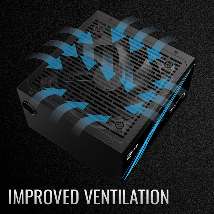 POWER SUPPLY (อุปกรณ์จ่ายไฟ) AEROCOOL รุ่น LUX RGB 750W PSU (80+ Bronze) - รับประกันสินค้า 3 ปี - รูปที่ 6