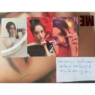 *แยกขายพร้อมส่ง* photocard จากอัลบั้ม me Jisoo 1st solo