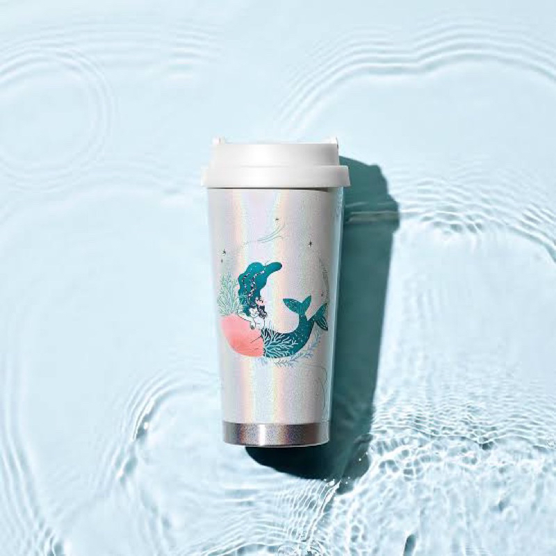 [แท้]แก้วสแตนเลส​ Starbucks Elma Siren On Coral Reef Tumbler