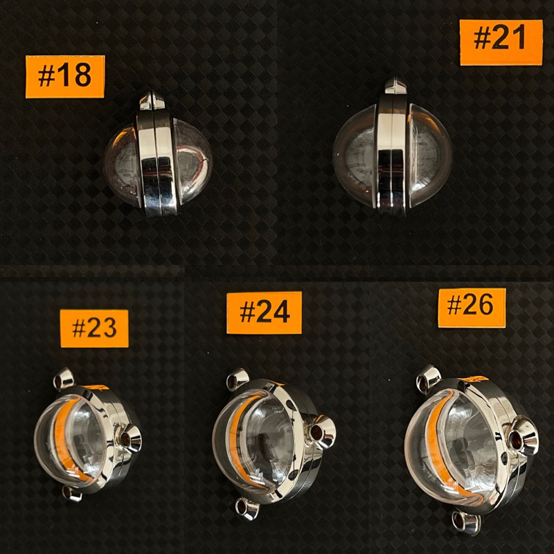 ตลับพุกกลมหน้าจอลูกอม