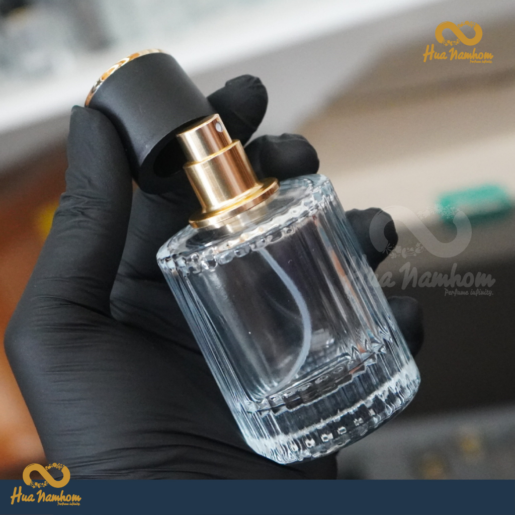 ขวดสเปรย์ทรงโคเอ้กลม ฝาครอบผิวด้าน ปริมาณบรรจุ 30ml - 100ml