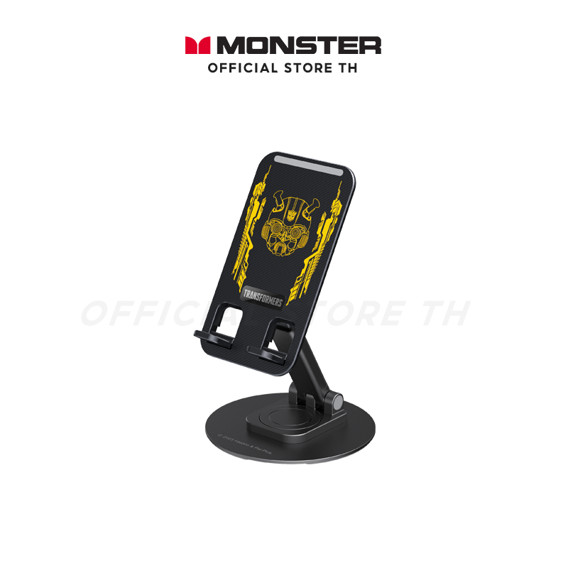 MONSTER แท่นวางสำหรับ iPad และมือถือรุ่น TF-X07 แบบพับได้ หมุนได้360องศา รับประกัน 14 วัน วัสดุโลหะ