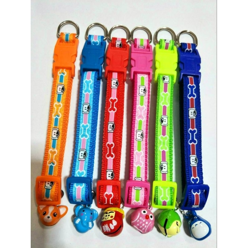 ปลอกคอ 4 หุน 14 นิ้ว กระพรวนตุ๊กตา 12 ชิ้น