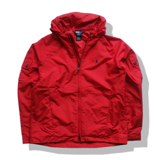 Polo Ralph Lauren Red Hooded Jacket รอบอก 43”