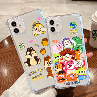 เคสซิลิโคน เคสโทรสัพท์ลายการ์ตูนน่ารักๆ สำหรับ SAMSUNG A02S A04 A04S A20S A22 4G 5G A21S A51 A02 A11 S10Plus เคสใส