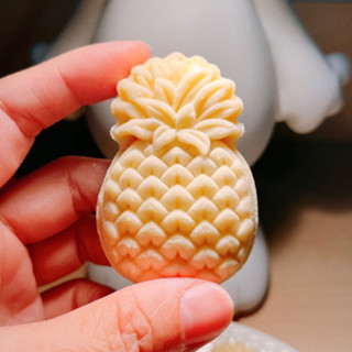 🍍คุกกี้เนยไส้สับปะรด น่ารักสุดๆ ใช้เนยสดแท้ ไส้หวานน้อยค่ะ