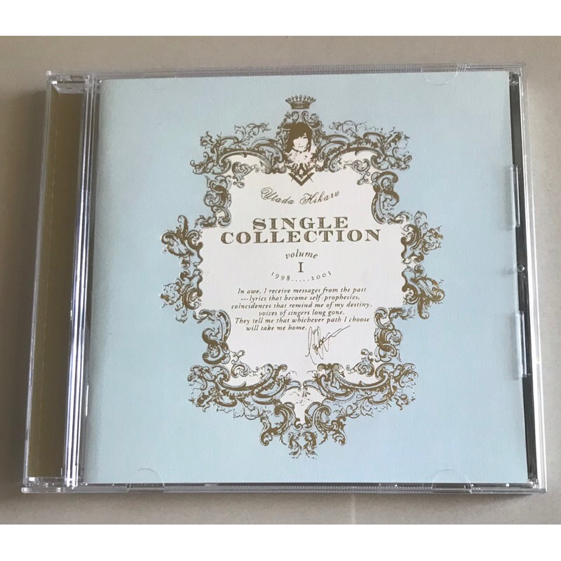 ซีดีเพลง ของแท้ มือ 2 สภาพดี...ราคา 299 บาท  “Utada” อัลบั้ม “Utada Hikaru Single Collection Vol.1” แผ่น Made In Japan