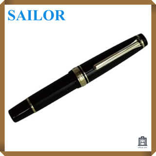 ปากกาลูกลื่นกะลาสี SAILOR Professional Gear Slim Mini Gold Fountain Pen สีดำ F 111303220 [ส่งตรงจากญี่ปุ่น]