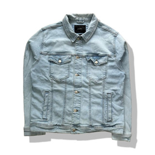 Zara Light Blues 4 Pockets Denim Jacket รอบอก 45”