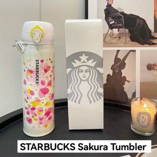 STARBUCKS Sakura Tumbler กระบอกน้ำเก็บอุณหภูมิ 500ml.