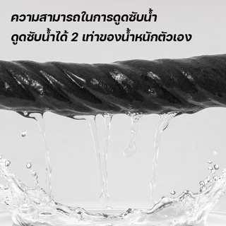 ผ้าไมโครไฟเบอร์นาโน เช็ดทำความสะอาดอเนกประสงค์ แห้งไว ไร้รอยน้ำ