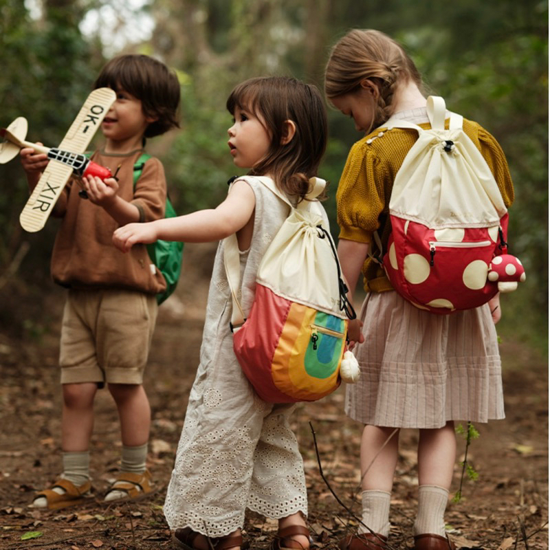 Zoyzoii B36 outdoor drawstring bag กระเป๋าเด็ก กระเป๋าเป้ เด็กหญิง เด็กชาย