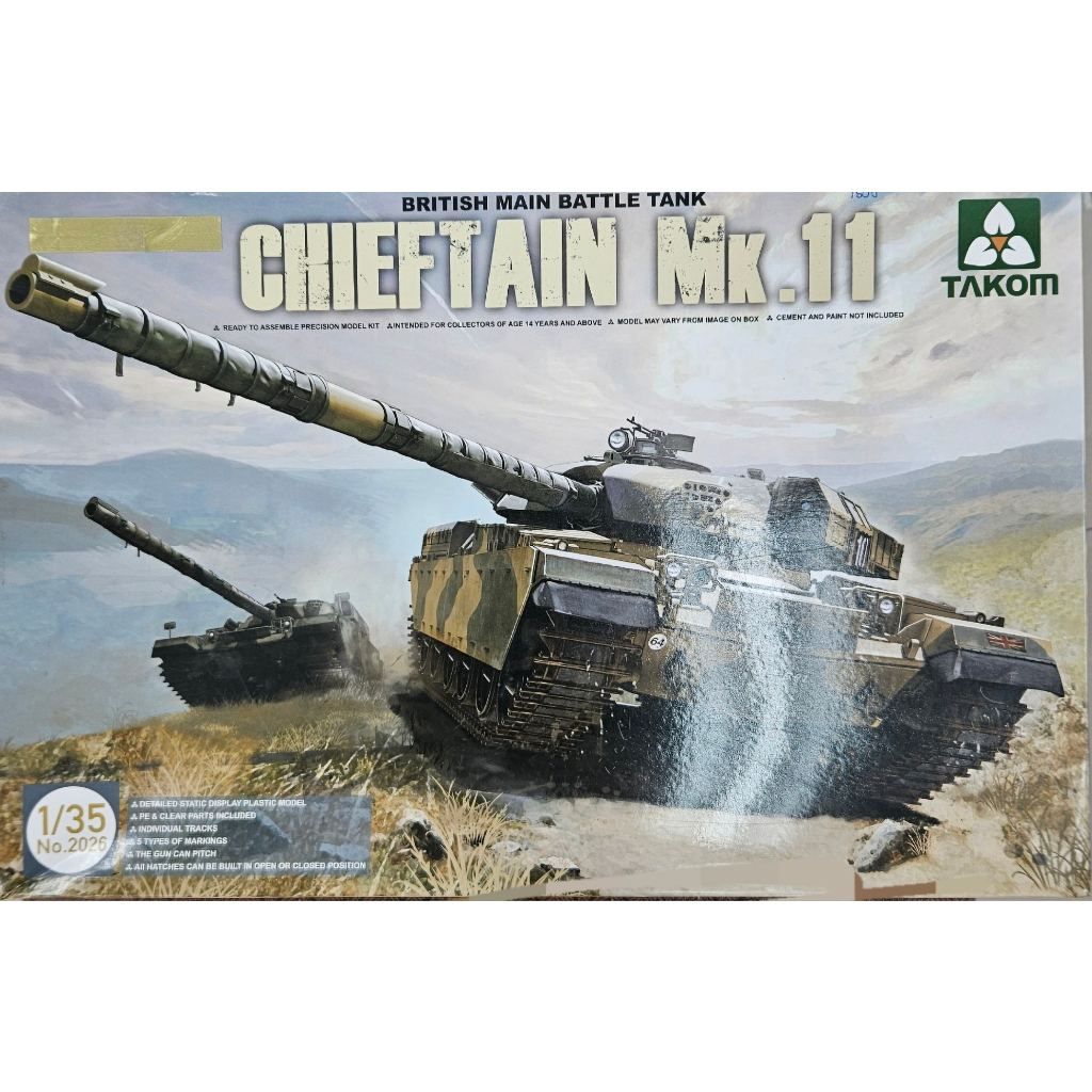 CHIEFTAIN Mk.11 TAKOM 1/35