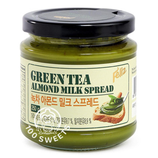 Greentea Almond Spread สเปรดชาเขียวผสมอัลมอลด์ (นำเข้าจากเกาหลี)