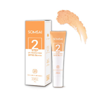 กันแดดส้มใส โฉมใหม่ Somsai SPF50PA+++ [กรีดเลขล็อตครับ]