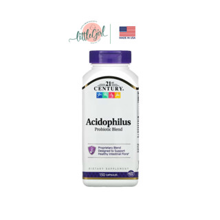 (พร้อมส่ง) โพรไบโอติก 21st Century Acidophilus Probiotic Blend 150 Capsules