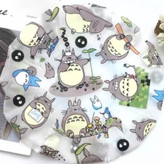 TOTORO W  หมวก หมวกอาบน้ำ อย่างดี FREE SIZE ลาย TTR งานสวย น่ารัก น่าใช้งาน ทนทาน ผลิตจากวัดุอย่างดี ยางพารา PMYL  SHOP