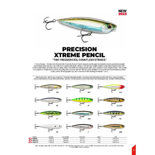 Rapala PRECISION XTREME PENCIL 87 PXRP 87