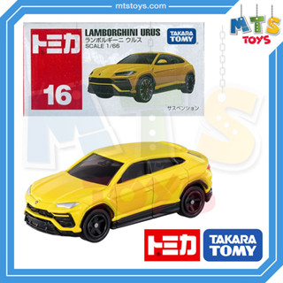 **MTS Toys**Takara Tomy : Tomica no.16 Lamborghini Urus ของเเท้จากญี่ปุ่น