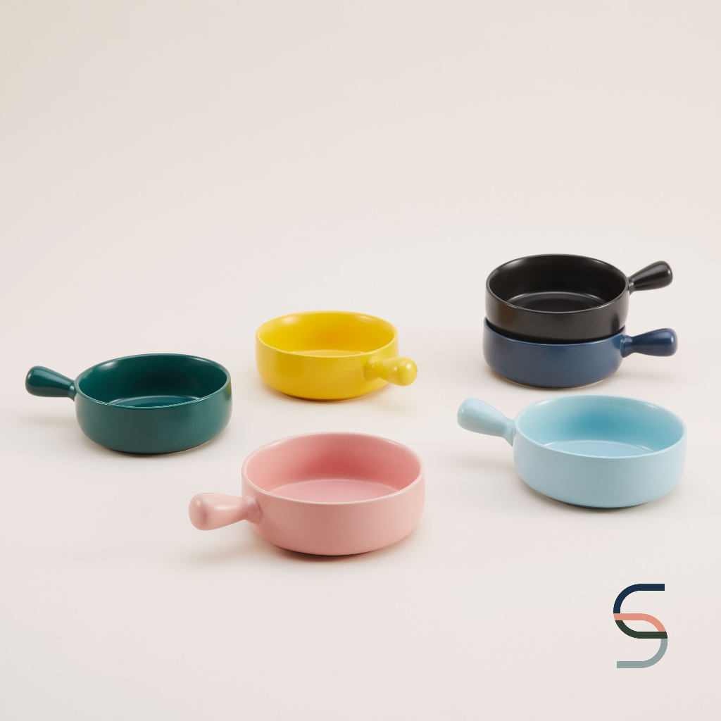 SARABARN Ceramic Bakeware | ถาดอบอาหารเซรามิก ทรงกลม