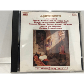 1 CD MUSIC  ซีดีเพลงสากล    BEETHOVEN: Overtures   (A2G11)