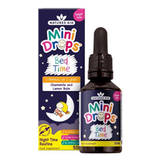 ✈️PRE-ORDER✈️ วิตามินเสริมการนอนหลับสำหรับเด็ก Natures Aid Mini Drops Bed Time