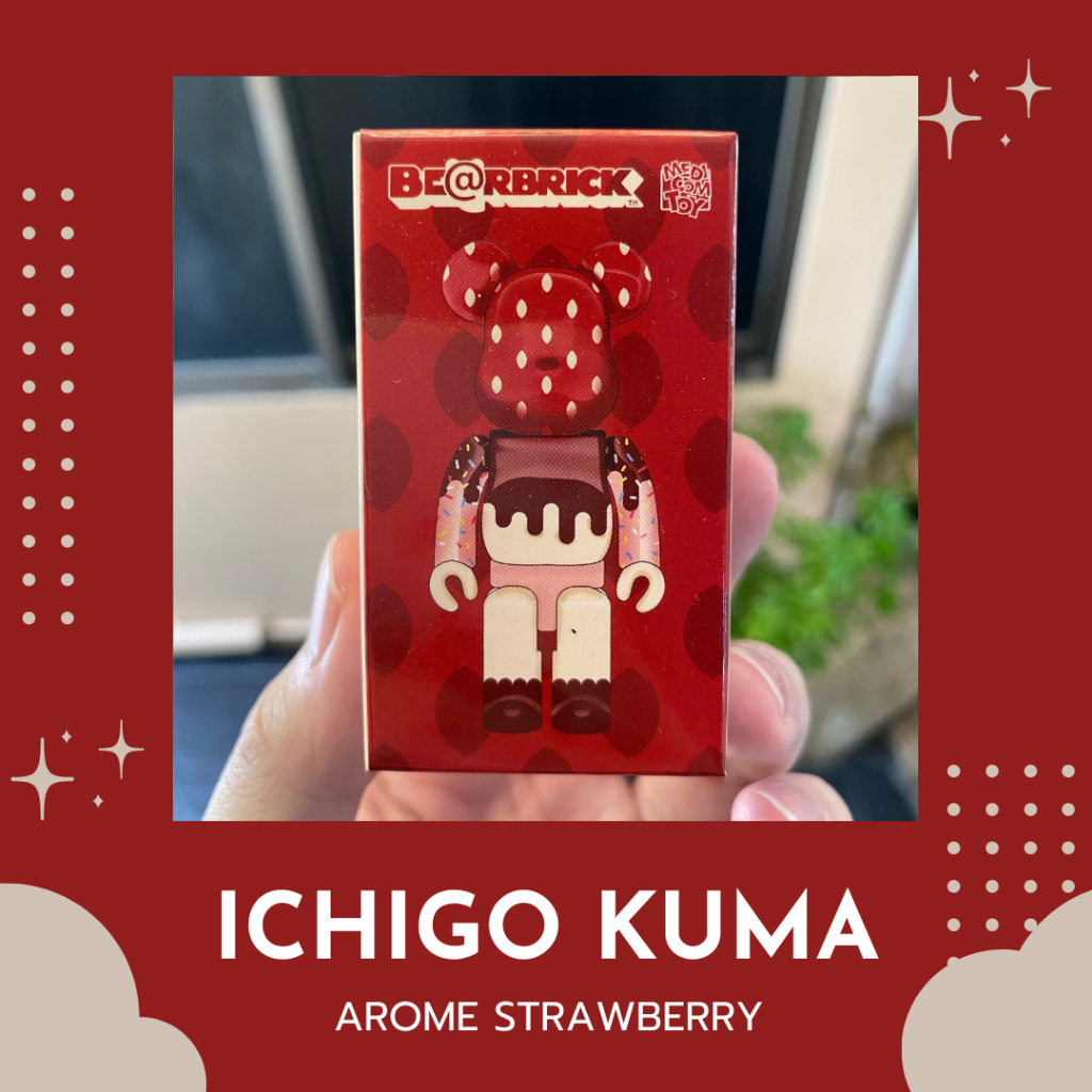 [‼️ของแท้, พร้อมส่ง‼️] 100% Bearbrick (Ichigo Kuma)