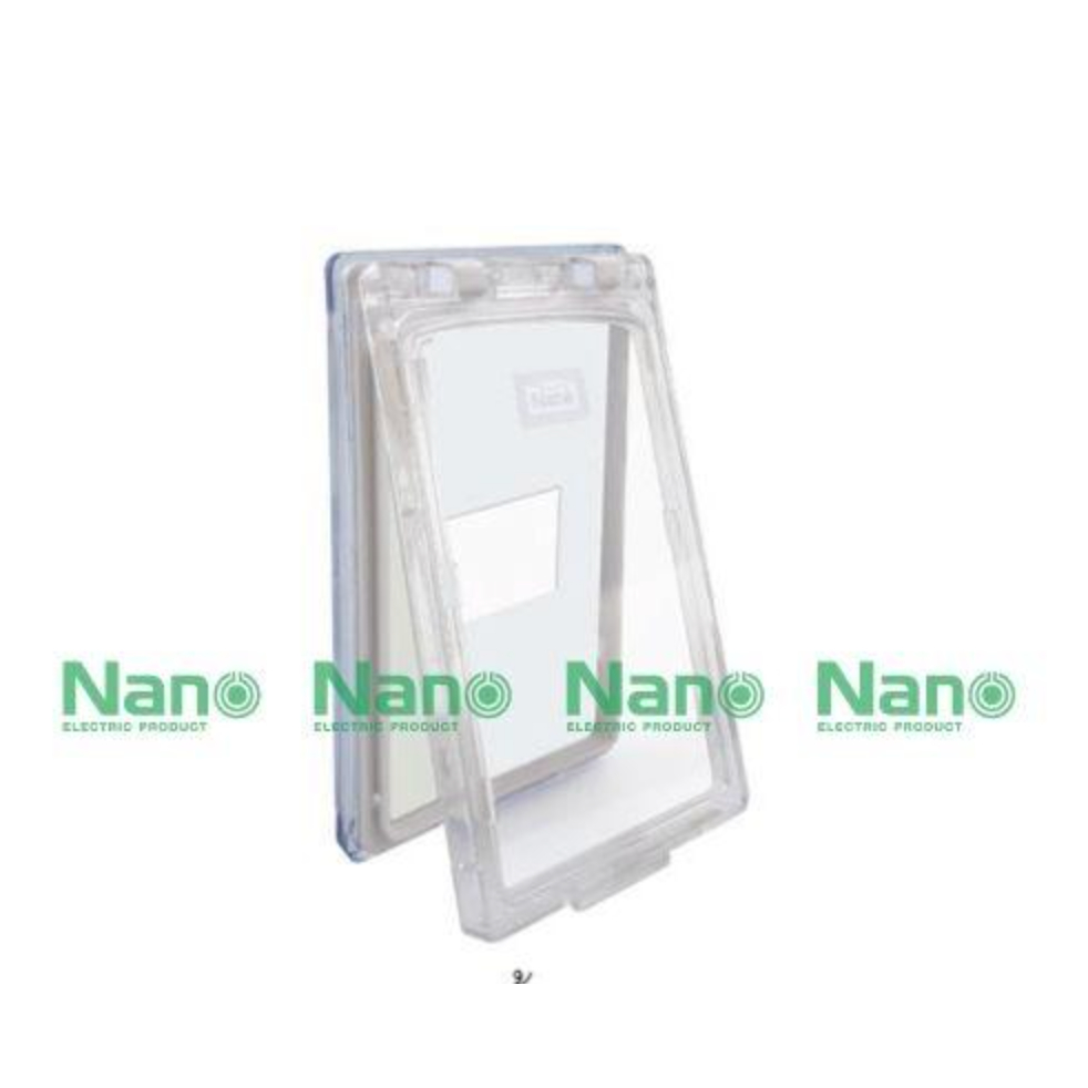NANO ฝาครอบแผง 410 แผง แผงหน้ากาก กันน้ำ แนวตั้ง รุ่นClassic Series ใช้กับยี้ห้อพานาและช้างได้ - รูปที่ 4