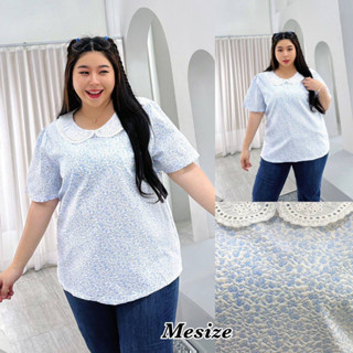 🔥Plussize🔥เสื้อคนอ้วน🔥S รอบอก(bust) 48”สะโพก(hip) 52”     M รอบอก(bust) 52”สะโพก(hip) 56”