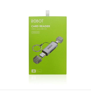 Robot การ์ดรีดเดอร์ USB 3.0 to Type-C รุ่นCR202S