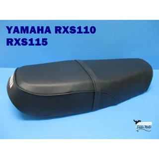 YAMAHA RXS110 RXS115 DOUBLE SEAT COMPLETE "BLACK"  // เบาะ เบาะมอเตอร์ไซค์ สีดำ