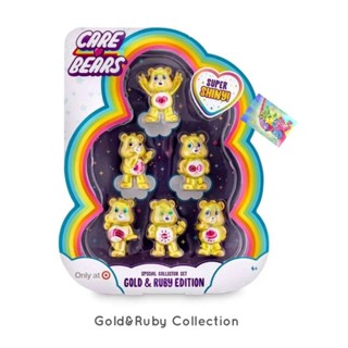 carebear โมเดล รุ่นครอบรอบ 40th   งานแท้จาก อเมริกา : Care Bears Ruby Edition Collectible Figures