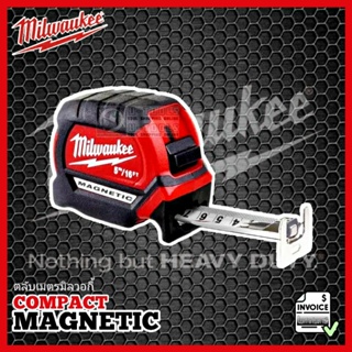 ตลับเมตร Milwaukee รุ่น COMPACT MAGNETIC 5m/16ft, 8m/26ft