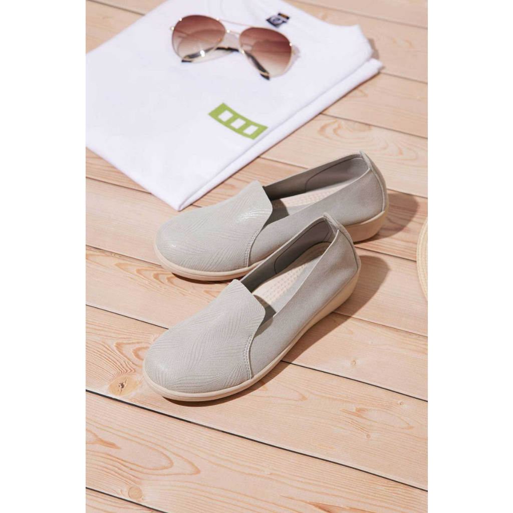 รุ่น New Tokyo สีเทา รองเท้าสุขภาพ Rebecca Lim's by Talon แก้ปัญหาสุขภาพเท้า รองช้ำ เท้าแบน อุ้งเท้า