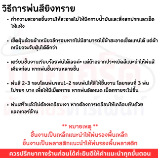 สีสเปรย์ยิงทรายTexture Station Paint (22 สี) สียิงทราย สีพ่นทราย ผิวขรุขระ ทนความร้อน